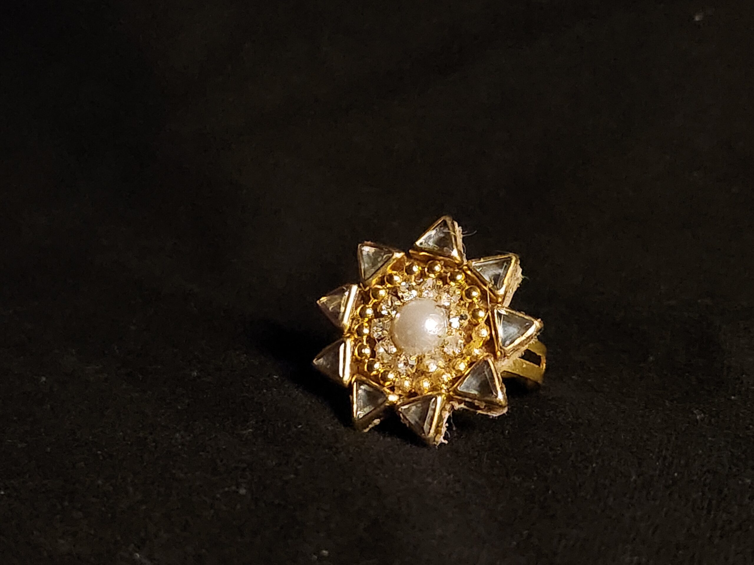 Royal Kundan Glam Ring